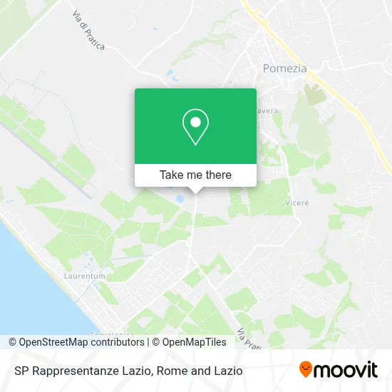 SP Rappresentanze Lazio map