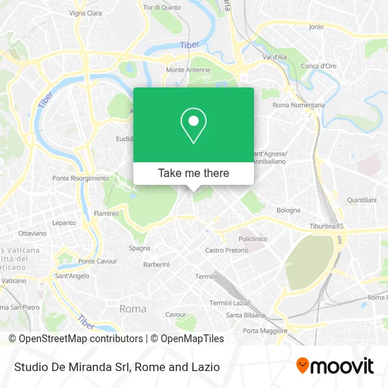 Studio De Miranda Srl map