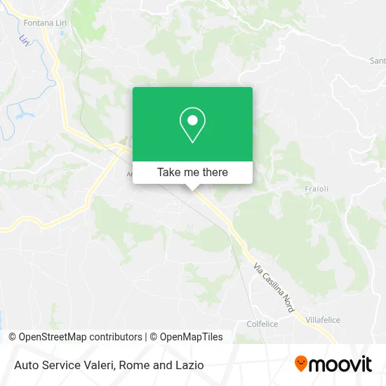 Auto Service Valeri map