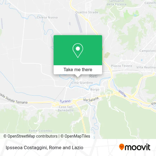 Ipsseoa Costaggini map