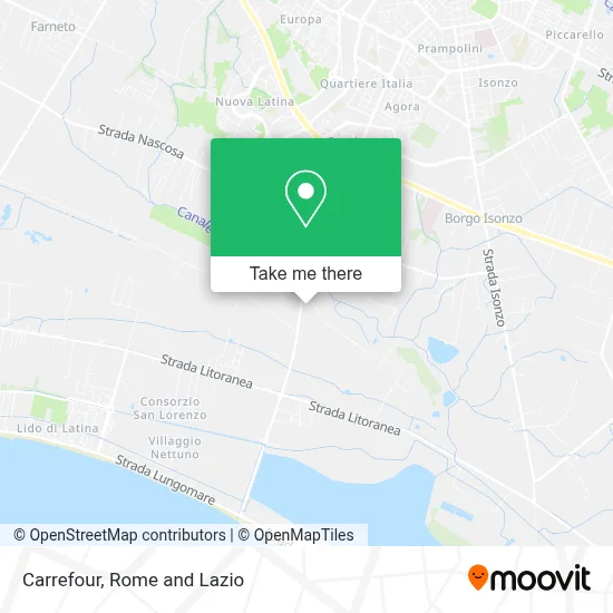 Carrefour map