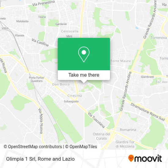 Olimpia 1 Srl map