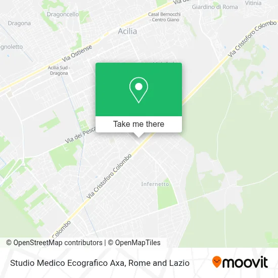 Studio Medico Ecografico Axa map