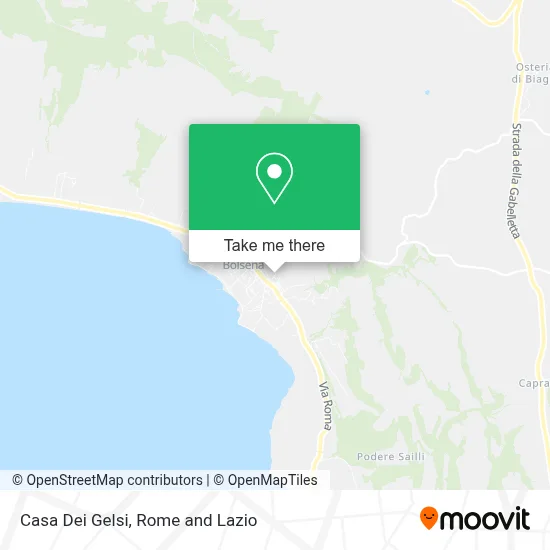 Casa Dei Gelsi map