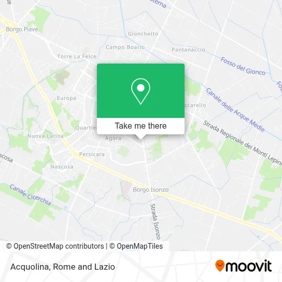 Acquolina map