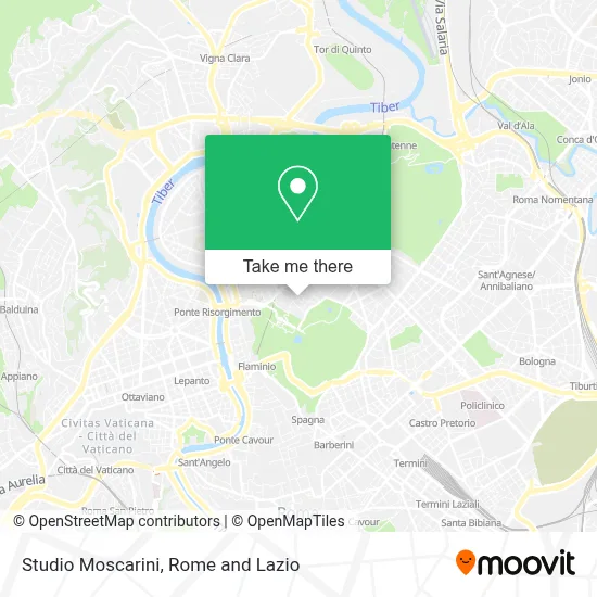 Studio Moscarini map