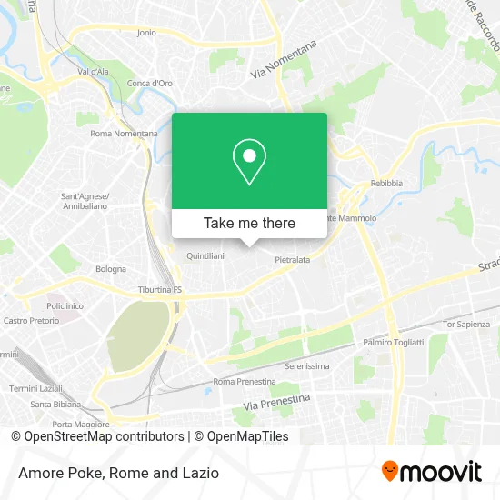 Amore Poke map