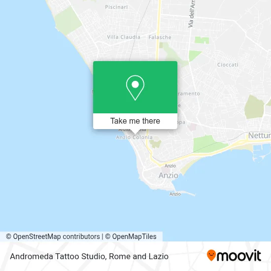 Andromeda Tattoo Studio map