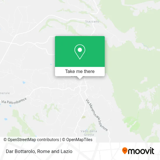 Dar Bottarolo map