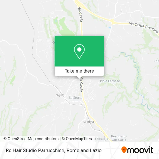 Rc Hair Studio Parrucchieri map