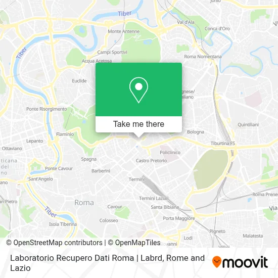 Laboratorio Recupero Dati Roma | Labrd map