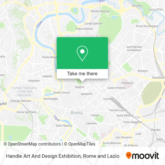 Handle Art And Design Exhibition map