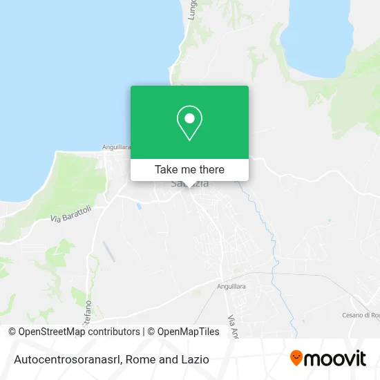 Autocentrosoranasrl map
