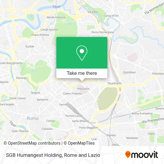 SGB Humangest Holding map