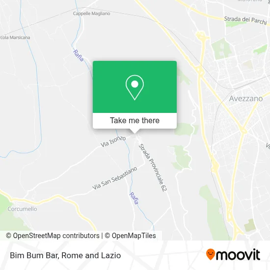 Bim Bum Bar map