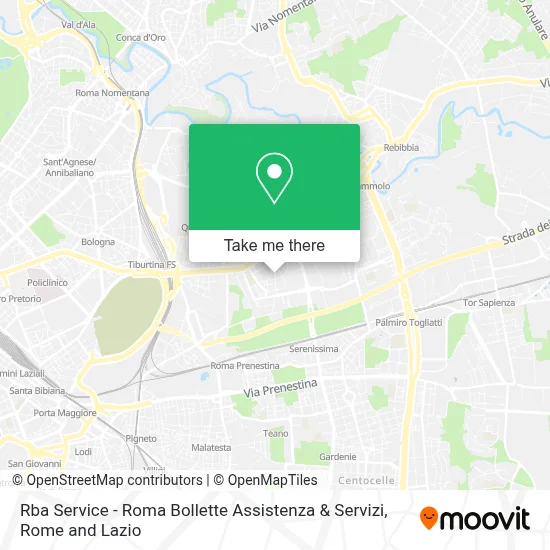Rba Service - Roma Bollette Assistenza & Servizi map