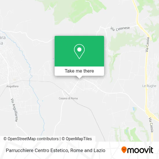 Parrucchiere Centro Estetico map