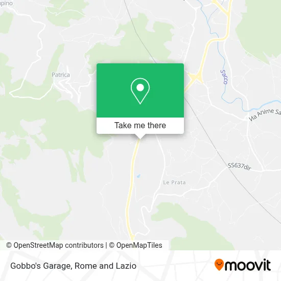 Gobbo's Garage map