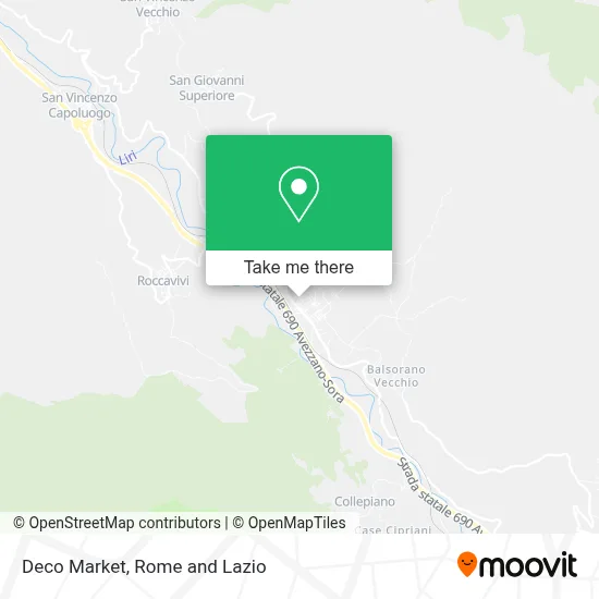 Deco Market map