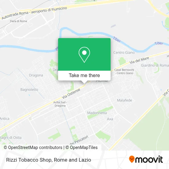 Rizzi Tobacco Shop map