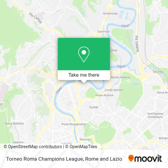 Torneo Roma Champions League map
