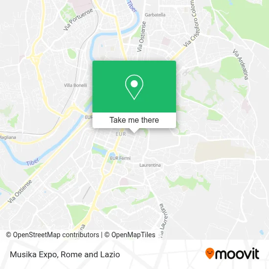 Musika Expo map