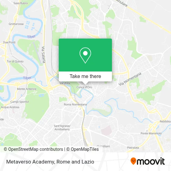 Metaverso Academy map