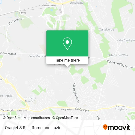 Oranjet S.R.L. map