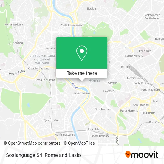 Soslanguage Srl map