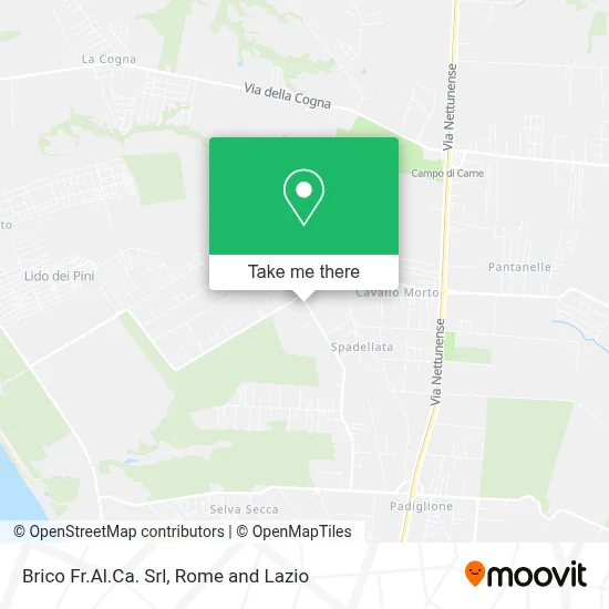 Brico Fr.Al.Ca. Srl map