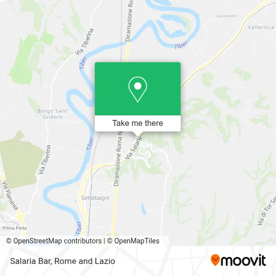 Salaria Bar map