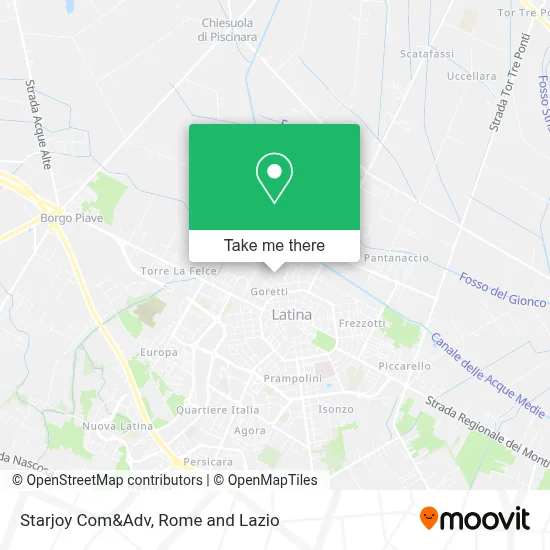 Starjoy Com&Adv map