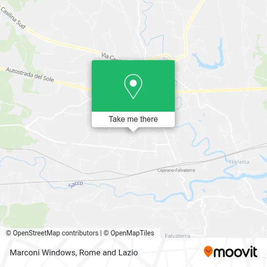 Marconi Windows map