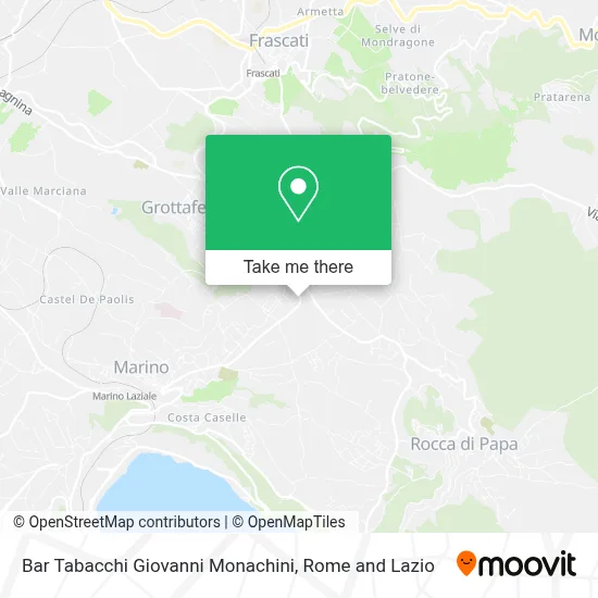 Bar Tabacchi Giovanni Monachini map