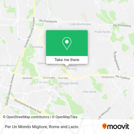 Per Un Mondo Migliore map