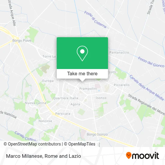 Marco Milanese map