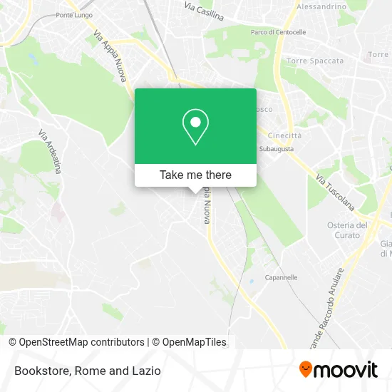 Bookstore map