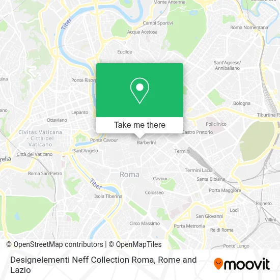 Designelementi Neff Collection Roma map