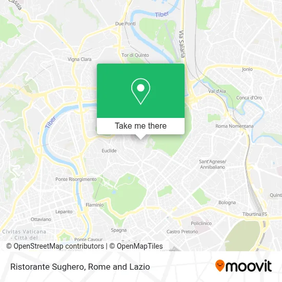 Ristorante Sughero map