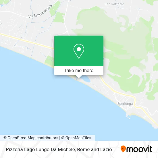Pizzeria Lago Lungo Da Michele map