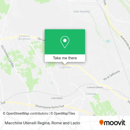 Macchine Utensili Regina map