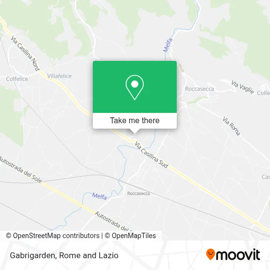 Gabrigarden map