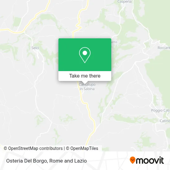 Osteria Del Borgo map