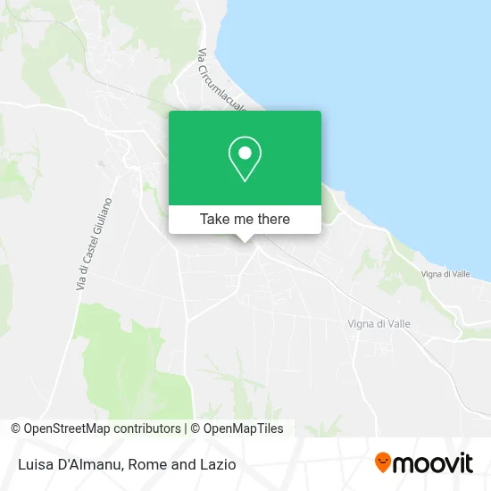 Luisa D'Almanu map