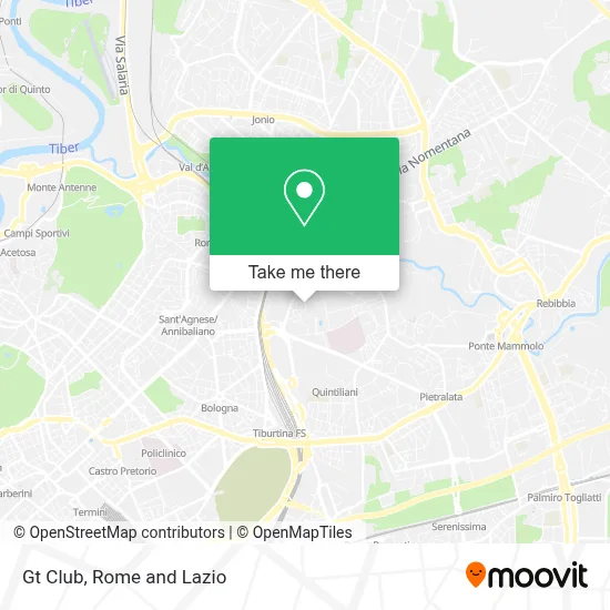Gt Club map