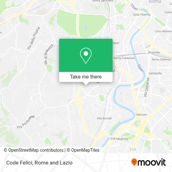 Code Felici map