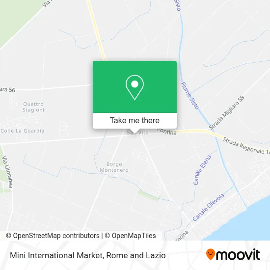 Mini International Market map