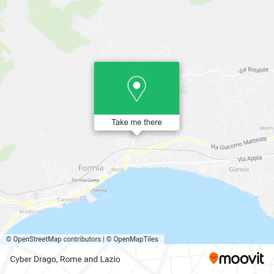 Cyber Drago map
