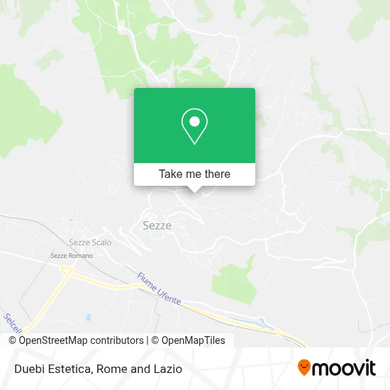 Duebi Estetica map