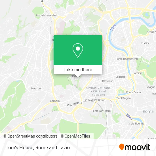 Tom's House map